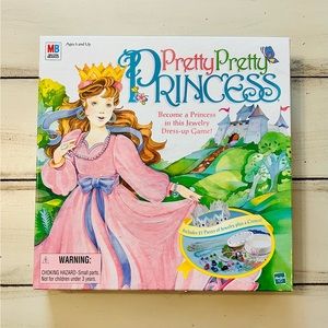 Pretty Pretty Princess Board Game Hasbro 1999 Jewelry Dress Up Game! New in box!